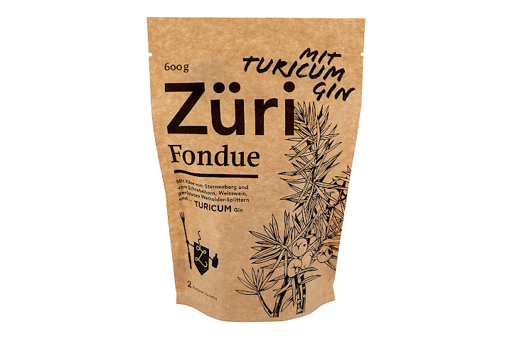 Chäs &amp; Co. | Züri Fondue mit Turicum GIN, 600g Beutel